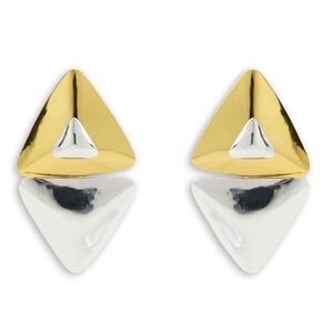 ZARA Mismatched Geometric Earrings